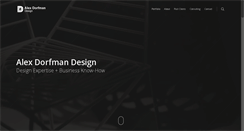 Desktop Screenshot of alexdorfman.com